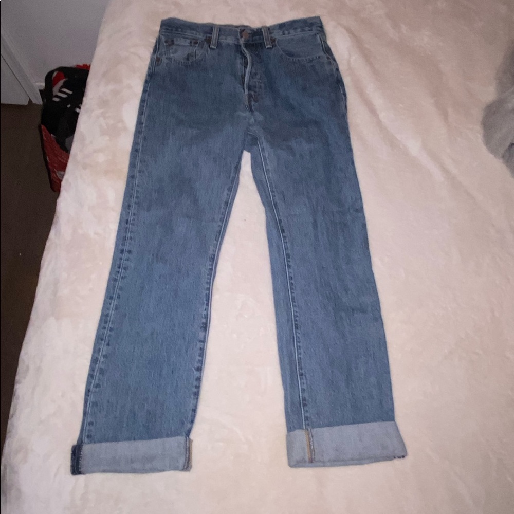 straight leg 501 levi’s